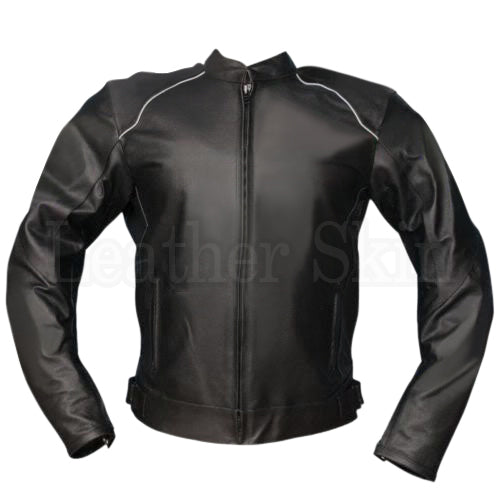 Black Jacket Biker Leather Jacket