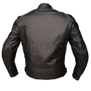 Black Jacket Biker Leather Jacket