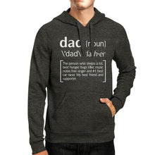 Load image into Gallery viewer, Dad Noun Dark Grey Pullover Hoodie Funny Birthday