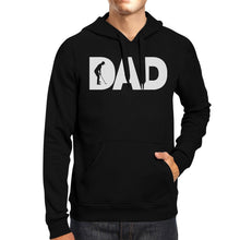 Load image into Gallery viewer, Dad Golf Unisex Black Hoodie Funny Design Graphic